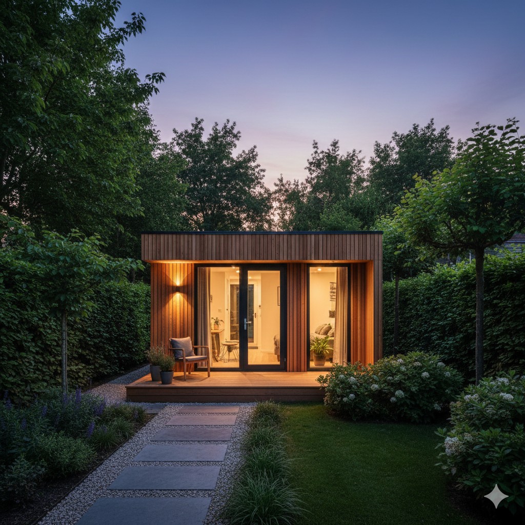 De familiewoning in je tuin: Vergunningsvrij wonen op eigen erf – kennisbankartikel over wetgeving & vergunningen